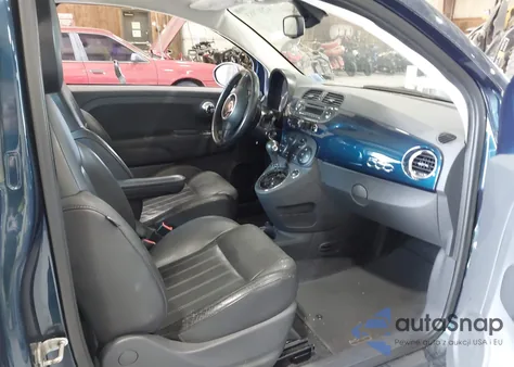 2013 Fiat 500 Lounge from USA, damaged, VIN 3C3CFFCRXDT536511